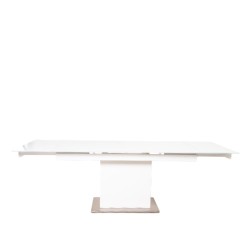 Bella Casa Illinois Extendable Table With Top White Ref DF118T