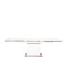 Bella Casa Illinois Extendable Table With Top White Ref DF118T