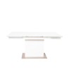 Bella Casa Illinois Extendable Table With Top White Ref DF118T
