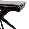 Bella Casa Minnesota Extendable Table Top Matte Black Marble Ref DF184-1T