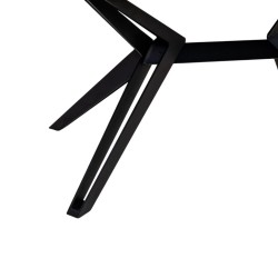 Bella Casa Minnesota Extendable Table Top Matte Black Marble Ref DF184-1T