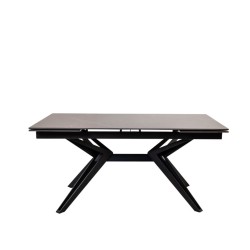 Bella Casa Minnesota Extendable Table Top Matte Black Marble Ref DF184-1T