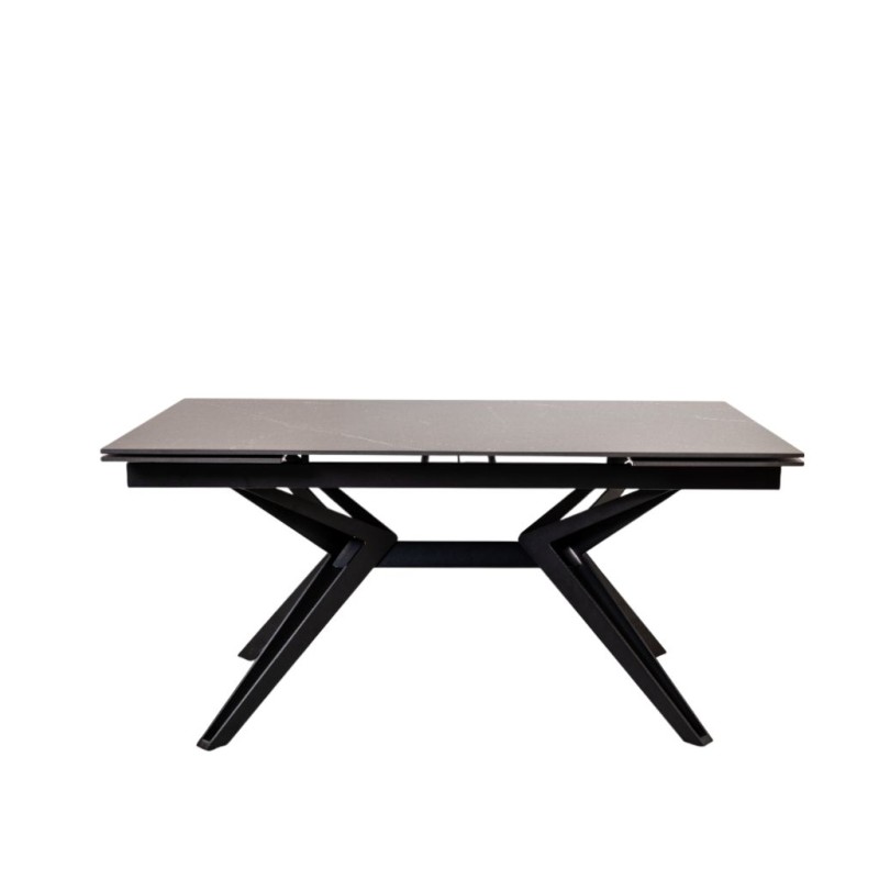 Bella Casa Minnesota Extendable Table Top Matte Black Marble Ref DF184-1T