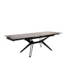 Bella Casa Minnesota Extendable Table Top Matte Black Marble Ref DF184-1T