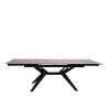 Bella Casa Minnesota Extendable Table Top Matte Black Marble Ref DF184-1T