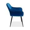 Kare San Francisco Chair with armrest Blue Ref 84759