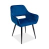 Kare San Francisco Chair with armrest Blue Ref 84759
