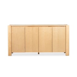 Cavendish Latina Sideboard With 4 Doors Natural Rubberwood