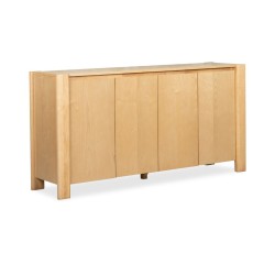 Cavendish Latina Sideboard With 4 Doors Natural Rubberwood