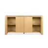 Cavendish Latina Sideboard With 4 Doors Natural Rubberwood
