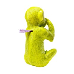 Kare Money Box Monkey Iwazaru Lime Ref 60794