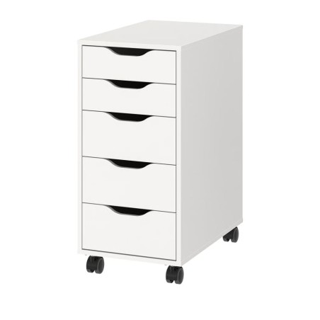 Ikea Alex Pedestal 5 Drawers With Castors 99422218