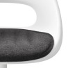 Ikea Loberget Swivel Chair White & Grey Pad 79445452
