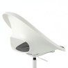 Ikea Loberget Swivel Chair White & Grey Pad 79445452