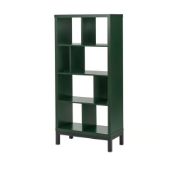 Ikea Kallax Shelving Unit D.Green With Underframe Black 89569692