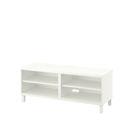 Ikea Besta TV Unit White 120x10x48 cm 99219410