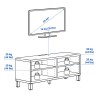 Ikea Besta TV Unit White 120x10x48 cm 99219410
