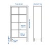 Ikea Kallax Shelving Unit With Underframe White 99443961