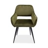 Kare San Francisco Chair with armrest Dark Green Ref 84758