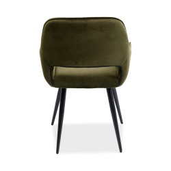 Kare San Francisco Chair with armrest Dark Green Ref 84758