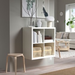 Ikea Kallax Shelving White 70351886