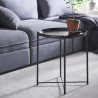 Ikea Gladom End Table Black 411997