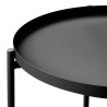 Ikea Gladom End Table Black 411997