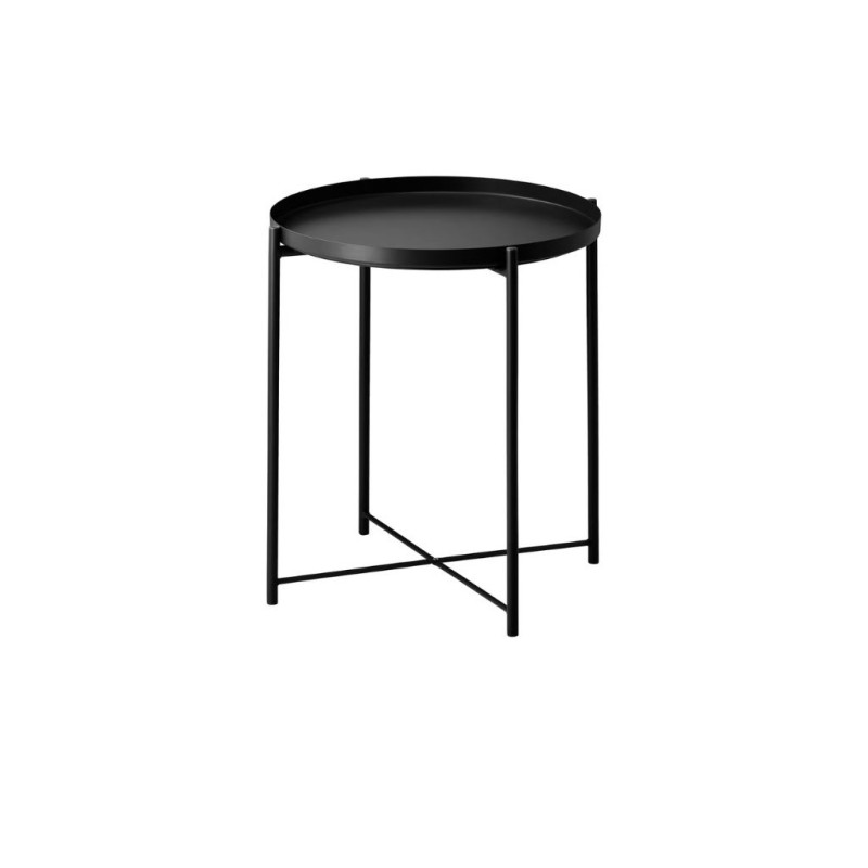 Ikea Gladom End Table Black 411997