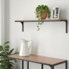 Ikea Fjallbo Wall Shelf Black 430585