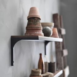 Ikea Fjallbo Wall Shelf Black 430585