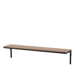 Ikea Fjallbo Wall Shelf Black 430585