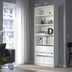 Ikea Billy Bookcase With Shelves White 80x28x202 cm - 522047