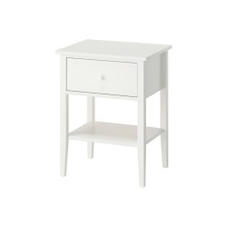 Ikea Gullaberg Bedside Table With One Drawer & Shelf White