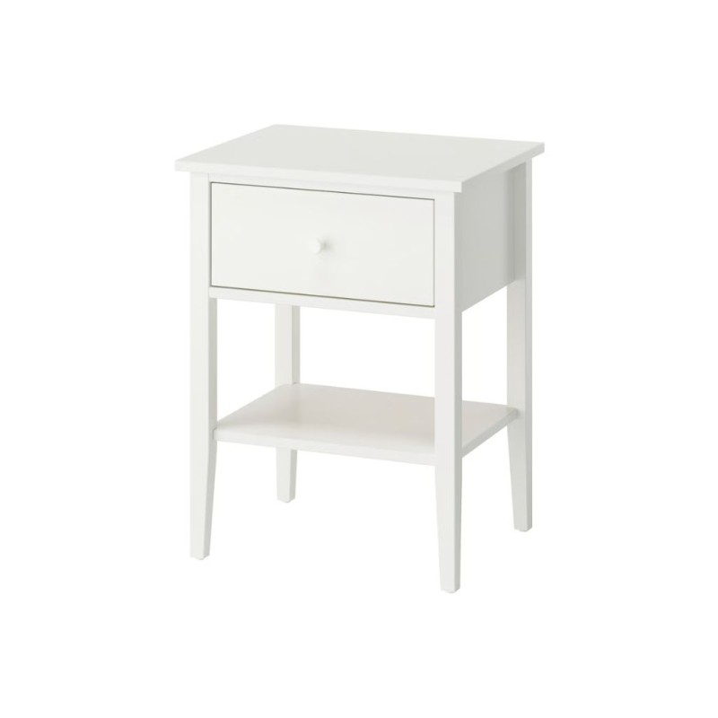 Ikea Gullaberg Bedside Table With One Drawer & Shelf White