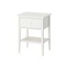 Ikea Gullaberg Bedside Table With One Drawer & Shelf White