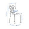 Ikea Lacko Outdoor Chair Grey