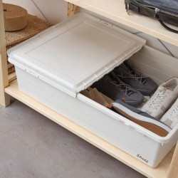 Ikea Sockerbit Storage Box With Lid White 50x77x19 cm