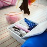 Ikea Sockerbit Storage Box With Lid White 50x77x19 cm