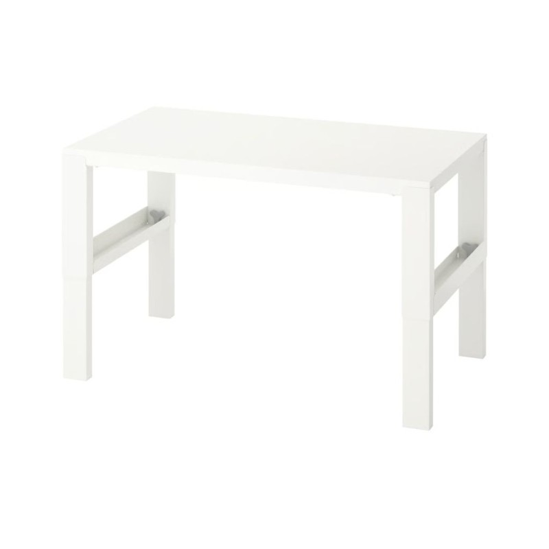 Ikea Pahl Desk White 96x58cm With White Leg