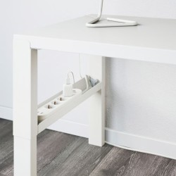 Ikea Pahl Desk White 96x58cm With White Leg
