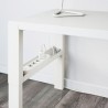 Ikea Pahl Desk White 96x58cm With White Leg