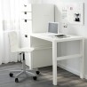 Ikea Pahl Desk White 96x58cm With White Leg