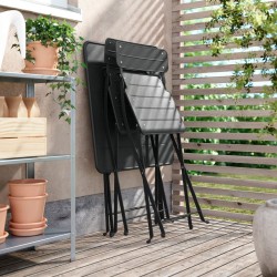 Ikea Sundso Folding Outdoor Chair Anthracite