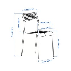 Ikea Sandsberg Chair White