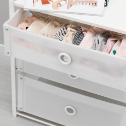 Ikea Lote Chest Of 3 Drawers White
