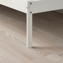 Ikea Kleppstad Bed 160x200 cm White/Vissle Beige