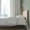 Ikea Kleppstad Bed 160x200 cm White/Vissle Beige