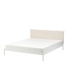 Ikea Kleppstad Bed 160x200 cm White/Vissle Beige