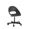 Ikea Eldberget Swivel Chair Dark Grey/Black Frame 39331848
