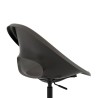 Ikea Eldberget Swivel Chair Dark Grey/Black Frame 39331848